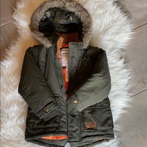 Carter’s Boys heavyweight Green Coat
